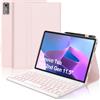 WINCHKING Tastiera per Lenovo Tab P11 2nd Generazione, Custodia con Tastiera per Lenovo Tab P11 11.5 pollici, Cover Tastiera Italiano Retroilluminata Bluetooth per Lenovo Tab P11 (2nd Gen) 2022, Rosa chiaro