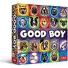 Trefl - Good Boy! - Gioco per Famiglie Ricco di Colpi di Scena, Esclusiva Grafica con Cani, Gettoni e Dadi, Gioco per la Famiglia per gli Amanti dei Cani, per Adulti e Bambini a partire dai 6 anni