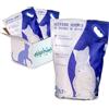 DETERMONDO Lettiera Gatto Biodegradabile 10L Assorbe e Previene Odori, Non Si Attacca Alle Zampe, Sabbia e Cristalli di Silicio