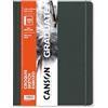 CANSON Graduate Book, Blocco per schizzi, grana morbida, 120 g/mq, copertina rigida, 21,6 x 27,9 cm, bianco, 60 fogli