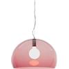 Kartell Fl/Y, Lampada a Sospensione, Bordeaux, ø 52 cm