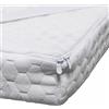 GALILEO Topper per materasso singolo 80x190 cm, memory foam, LeFlaf