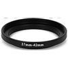 Generico STEP UP 37-42MM ANELLO ADATTATORE 37MM-42MM ADAPTER RING 37MM 42MM 37-42 37 42 MM OBIETTIVO LENS COMPATIBILE CON NIKON CANON FUJIFILM SONY OLYMPUS PANASONIC SIGMA TAMRON TOKINA