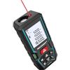 MiLESEEY D5T 50m Metro Laser con App Per Telefono, Misurazione Laser con 2 Bolle D'aria, Precisione ±2 Mm, Retroilluminazione LCD da 2 Pollici, Modalità Pitagorica, Calcolo Area&Volume