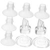 ibasenice 1 Set Parti Indossabili Del Tiralatte Scudo Per Tiralatte Articoli Per Neonati Inserti Della Flangia Del Seno in Silicone Inserto Flangiato Gel Di Silice Universale Inserire S12