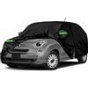 JUDANNA Telo Copriauto Impermeabile Compatibile con 2012-2024 Fiat 500L Trekking Cross Urban, Copertura Auto per Esterno Copertura Auto Traspirante protezione da Pioggia Neve Brina Polvere Raggi Solari
