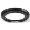 Generico STEP UP 37-46MM ANELLO ADATTATORE 37MM-46MM ADAPTER RING 37MM 46MM 37-46 37 46 MM OBIETTIVO LENS COMPATIBILE CON NIKON CANON FUJIFILM SONY OLYMPUS PANASONIC SIGMA TAMRON TOKINA