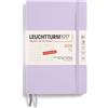 LEUCHTTURM1917 Paperback B6+ 370608 - Agenda mensile e taccuino 2025, copertina morbida, 16 mesi, 80 g, a righe, colore: lilla