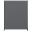 Nobo Divisorio Protettivo da Scrivania Impression Pro, Barriera per il Distanziamento Sociale, Superficie in Feltro, Grigio, 800 x 1000 mm