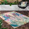 furn. Wylder Tropics Kali Leopards - Tappeto per interni ed esterni, motivo leopardato, 120 x 170 cm, colore: oro