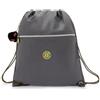 Kipling Supertaboo, Borsa con Coulisse Unisex - Adulto, Back To Grey, 45 cm
