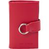 MAC ALYSTER Porte Cartes - 12 CC Rouge One Size Womens, rosso, taglia unica, Casual