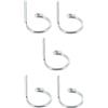 cyclingcolors 5X Seeger Universale per snodo sferico sterzo in Acciaio zincato Lunghezza 19mm Ø Testa 13mm Giunto a Clip Cuscinetto a Sfera per bombola Gas Sostituzione