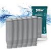 Sillar Filtro acqua per macchine da caffè 6 filtri di ricambio per F088 NIRF 700 PRO AQUA | Aumenta la durata tuo elettrodomestico | Compatibile con i modelli di macchine da caffè Krups Nivona Melitta