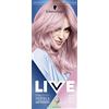 LIVE Schwarzkopf LIVE Pretty Pastels Rose Gold P123 - Tintura per capelli temporanea che dura fino a 8 lavaggi, tinta per capelli pastello, per tutta la testa, ombre o colpi di sole