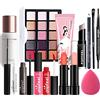 xixibuy Make up set regalo, Kit trucchi make up completo, Valigetta trucchi, Set trucchi donna per ragazze adolescenti dai 13 ai 15 anni, Cosmetics Tavolozza Trucco(14 pezzi)