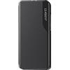 SEAHAI Cover per Samsung Galaxy A34 5G, Elegante Magnetico Case Traslucido View Standing Flip Custodia Full Body Protettiva Bumper Folio Copertura - Nero