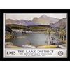 iPosters National Railway Museum The Lake District (2,5 cm Stampa con Cornice, Multicolore, 30 x 40 cm