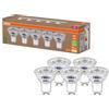 OSRAM Lampade LED ad alta efficienza con classe di efficienza energetica A, Confezione vantaggiosa con 5 lampadine, sostituzione 50W, bianco caldo (2700K), E27, vetro