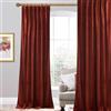 StangH SHUSCBR5SD1-5296C38 - Tende in velluto super morbido, per camera da letto, sala da pranzo, armadio, 243,8 cm, 1 pannello, colore: ruggine