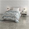 Italian Bed Linen FASHION Trapunta invernale stampata, made in Italy, Modern Sky, Piazza e Mezza 220x260cm