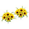 Flair Flower Fiori artificiali, girasoli, fiori artificiali, decorazione di seta, decorazione per fiori, bouquet, bouquet, decorazione da tavolo, fiore, composizioni floreali