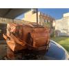 Fatto a mano Borsa 30" Ufficiale Pelle Borsone Viaggio Uomo Bagaglio Palestra Vintage Week...
