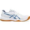 ASICS Sneaker Uomo Upcourt 5, Blu Denim Bianco, 42.5 EU