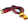 FLY RC 2pcs XT60 connettore Carica Batteria Adattatore Cavo 4mm Spine a Banana Cavo di Ricarica per RC Helicopter Quadcopter XT60 Lipo Carica Spina della Batteria