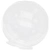 OSALADI Lampada Da Toeletta Globo Lampione In Acrilico Con Collo Filettato Paralume Trasparente In Plastica Globo Luminoso Con Collo A Vite Ventilatore Soffitto Copre La Luce 25 Cm