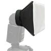 Generico DIFFUSORE ESTERNO SOFTBOX FLASH compatibile con OLYMPUS NISSIN CANON riflettore pieghevole bounce lambency FL-300R FL-36R FL-900R FL-600R FL-50R I60A DI700A DI466 FT DI866 DI622 MARK I II MG8000