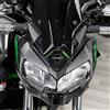 Resin Bike Adesivi Moto Compatibile con Kawasaki Z650 2025-2020. Protezione Cupolino Frontale da Urti e Graffi. Adesivi Resinati con Effetto 3D Made in Italy