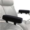 Mumjooyi Cuscini per Braccioli Sedie 2 Pezzi Cuscino Rimovibile Braccioli Cuscinetti per Braccioli Antiscivolo Braccioli in Memory Foam per Ufficio Sedia da Gioco