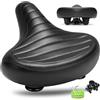 CDYWD Sella Bici Comoda Donne e Uomini, Ergonomica Sellino Bici Morbido, Sedile Bici Vintage, Sella Antiprostata, Sedile Bici Sostituzione per Biciclette da MTB, City Bike, Ebike, Cyclette