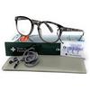 VENICE EYEWEAR OCCHIALI Occhiali da Lettura Johnny Vintage Donna e Uomo, Visione Chiara - Moda Comodo Demi-Grigio-Rosa (Grigio, +3,50)
