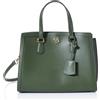 Michael Kors MD Satchel, Borsa Donna, Amazon Green, Unica