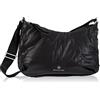 Michael Kors LG Conv MSGR Leonie, Borsa Donna, Black, Unica