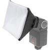 Generico DIFFUSORE ESTERNO SOFTBOX FLASH compatibile con YONGNUO NIKON SPEEDLIGHT riflettore pieghevole bounce lambency YN-568EX YN-467 YN-560 II III IV YN-560II YN-468 YN-465 SB910 SB5000 SB700 SB900