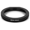 Generico STEP DOWN 52-43MM ANELLO ADATTATORE 52MM-43MM ADAPTER RING 52MM 43MM 52-43 52 43 MM OBIETTIVO LENS COMPATIBILE CON NIKON CANON FUJIFILM SONY OLYMPUS PANASONIC SIGMA TAMRON TOKINA