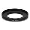 Generico STEP UP 37-52MM ANELLO ADATTATORE 37MM-52MM ADAPTER RING 37MM 52MM 37-52 37 52 MM OBIETTIVO LENS COMPATIBILE CON NIKON CANON FUJIFILM SONY OLYMPUS PANASONIC SIGMA TAMRON TOKINA