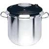 Artame ART38220 - Pentola a vapore grande volume pro, dispositivo di cottura a pressione Luna tutti i piani cottura, inclusa induzione, in acciaio inox, Ø32 cm x altezza 26 cm, 20 l