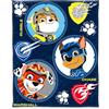 Herding Coperta in Pile Paw Patrol, 130 x 160 cm, Coperta Decorativa per Bambini con Motivo Colorato, Morbida, 100% Poliestere
