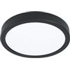 Eglo Fueva 6 Plafoniera a LED, rotonda, lampada da soffitto in plastica di