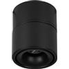 Eglo Bohoyo Faretto da semi incasso a LED, luce spot, luce da incasso, in alluminio, colore nero, diametro 10 cm