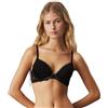 Calvin Klein Donna Reggiseno a Mezza Coppa Lift Elasticizzato, Nero (Black), 2C