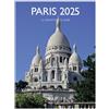 DRAEGER Petit Calendario da parete 14x18 cm 2025 - settembre 2024 a dicembre 2025 - Parigi