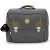 Kipling Iniko, Zaino Medio Unisex - Bambini e ragazzi, Back To Grey, Taglia Unica