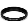 Generico STEP UP 46-49MM ANELLO ADATTATORE 46MM-49MM ADAPTER RING 46MM 49MM 46-49 46 49 MM OBIETTIVO LENS COMPATIBILE CON NIKON CANON FUJIFILM SONY OLYMPUS PANASONIC SIGMA TAMRON TOKINA