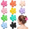TOFBS 10 Pezzi Mollette Capelli Fiore Colorati 7cm Fermagli Capelli Donna Forma Margherita Pinze Acconciatura Eleganti Accessori Capelli