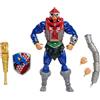 Masters of the Universe Masterverse - New Eternia Mekaneck, action figure deluxe con 30 punti d'articolazione, mazza e prolunghe per il collo incluse, giocattolo per bambini, 6+ anni, HYC51